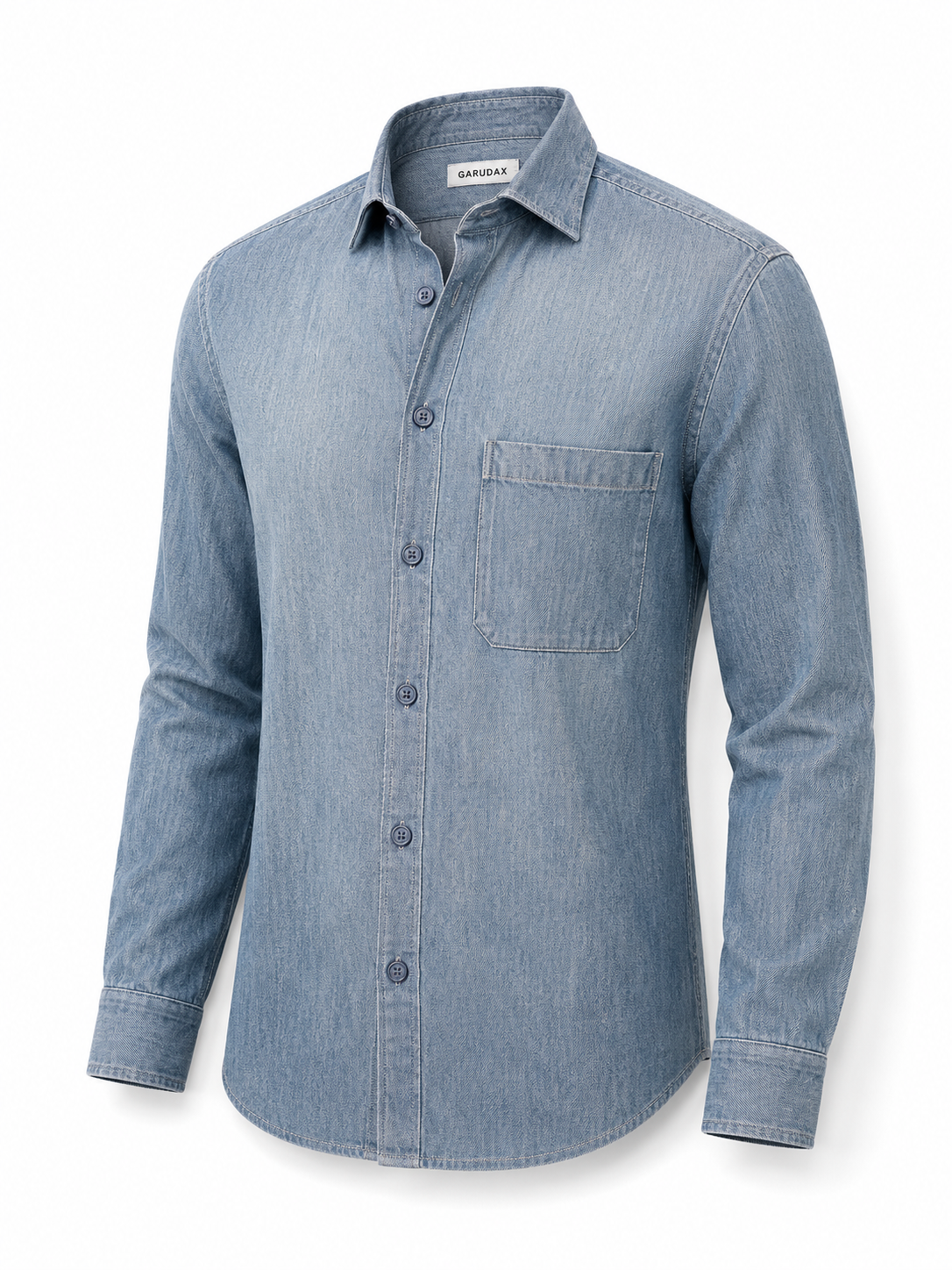 Garudax Casual / Smart Casual — Indigo Gabardine
