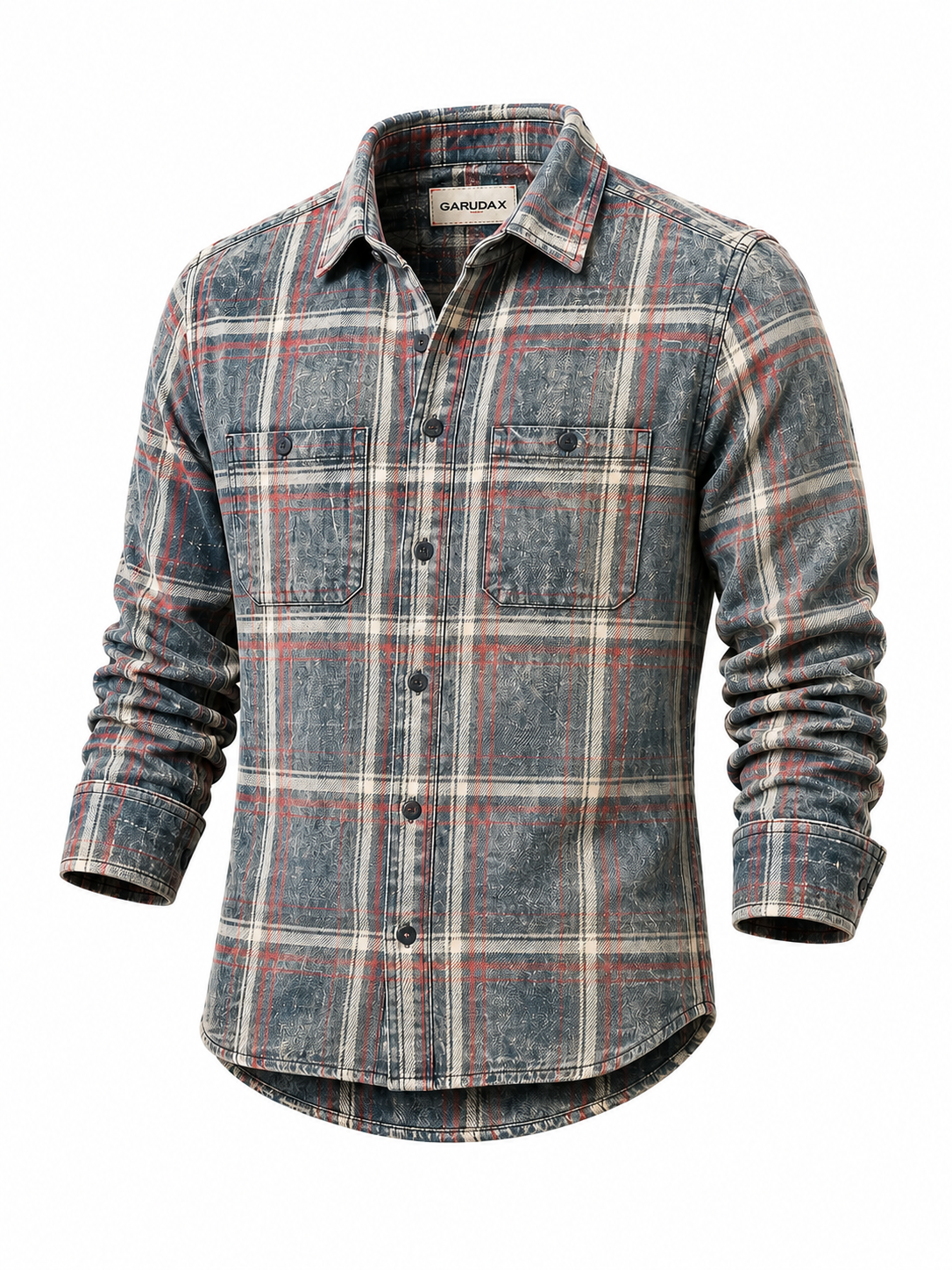 Garudax Overshirt / Washed Shirt — Gabardine Flannel